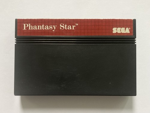 Phantasy star sega master - phantasy,