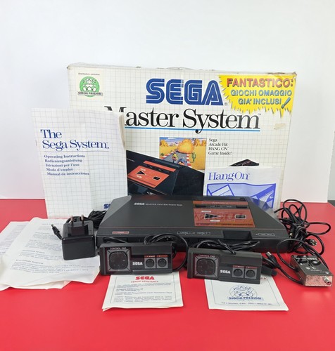 Sega master system console - sega,
