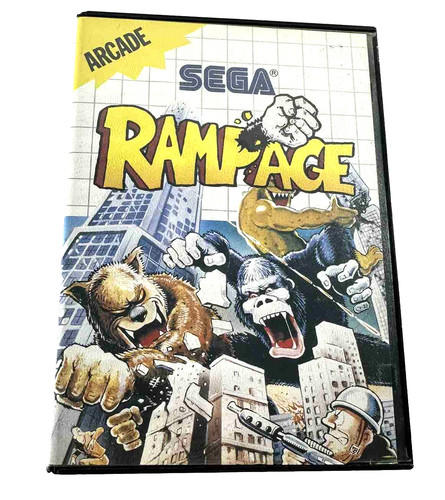 Rampage sega master system - sega,