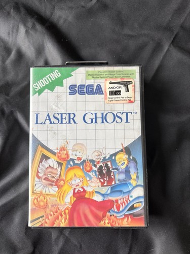 Cassetta sega laser ghost - sega,