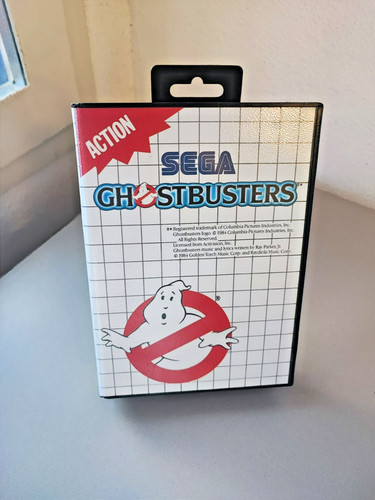 Ghostbusters sega master - sega,
