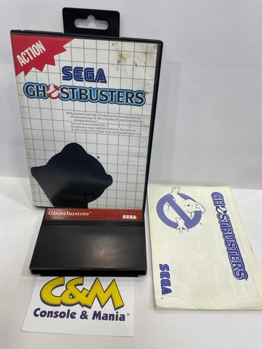 Ghostbusters sega master - ghostbusters,