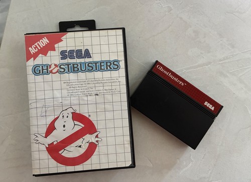 Ghostbusters sega master - ghostbusters,