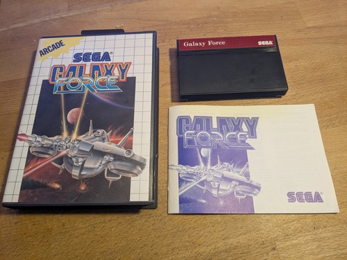 Galaxy force sega master - galaxy,