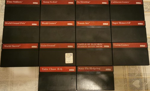 Sega master system - system, lotto
