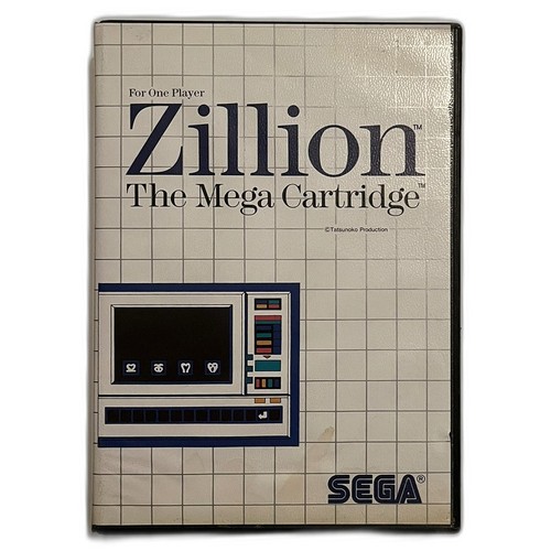 Zillion sega master - zillion,