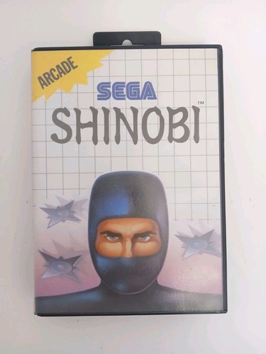 Shinobi sega master system pal - sega,