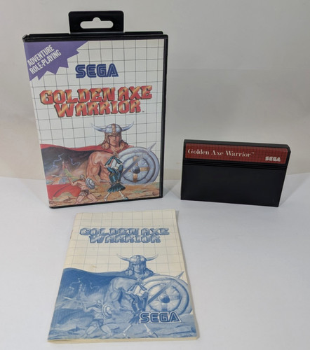 Golden axe warrior sega master - golden,