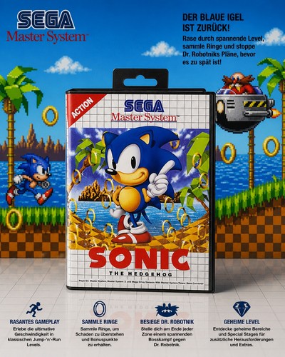 Sonic the hedgehog sega - the,