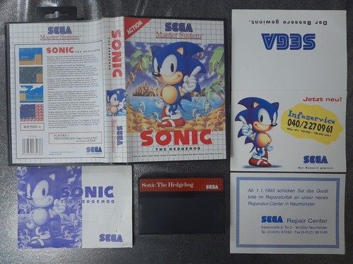 Sonic master system - master, sega