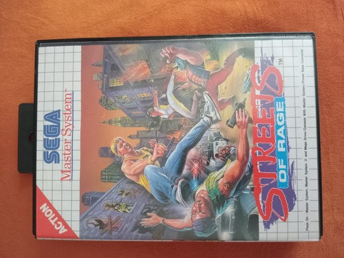 Jeu boite master system pal - master,