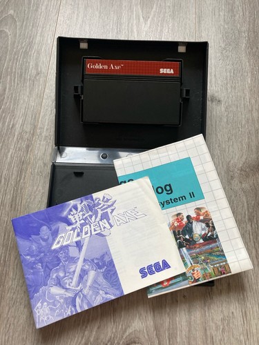 Golden axe master system pal - golden,