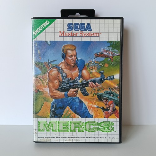Mercs sega master - sega, system