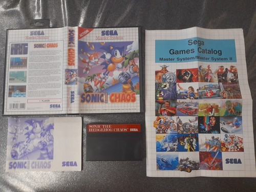 Sonic chaos sega - master, system