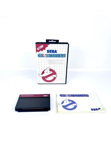 Ghostbusters sega master - ghostbusters,