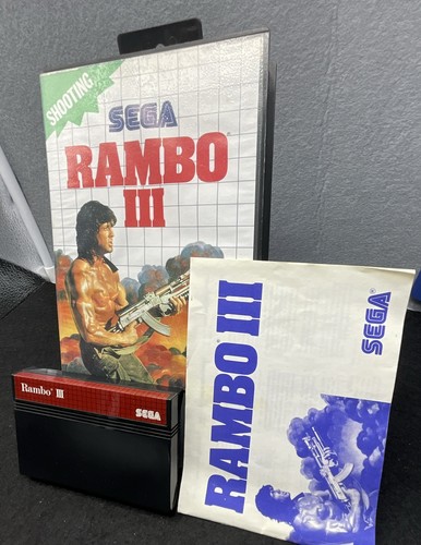 Sega rambo iii - iii,