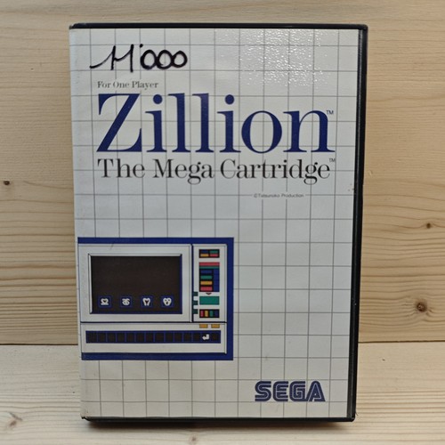Zillion per sega master - zillion,