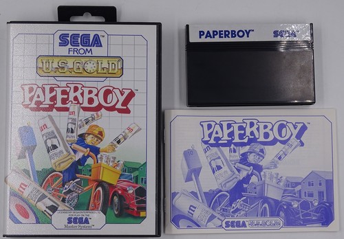 Paperboy sega master system - paperboy,