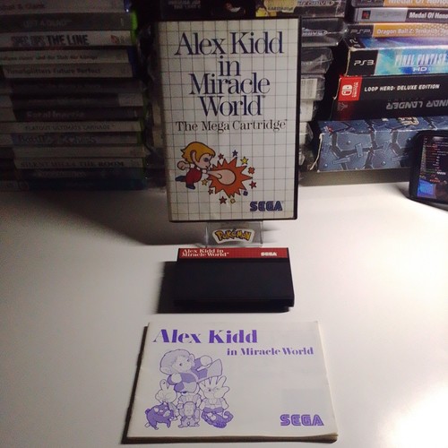 Sega master system alex kidd - system,