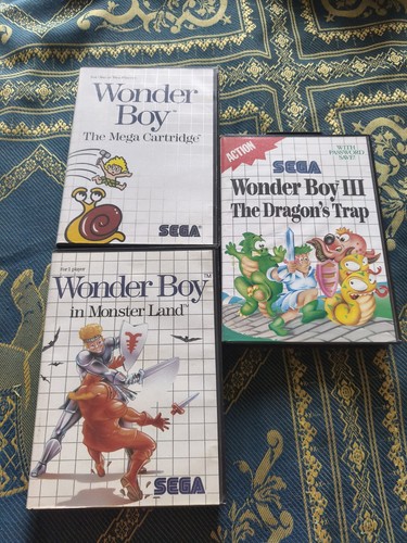Wonder boy sega - , system